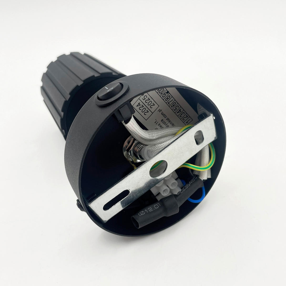 Lamkur Wandleuchte schwarz Stahl B/H/L: ca. 8x16x8 cm GU10 1 Brennstellen Prisma - schwarz (8,00/8,00/16,00cm) - Lamkur