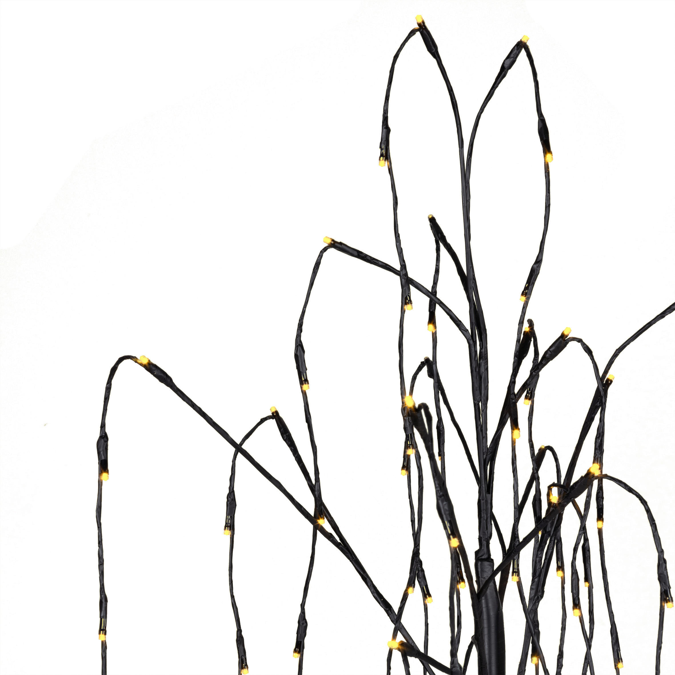 LED-Baum schwarz LED-Baum_Weide - schwarz