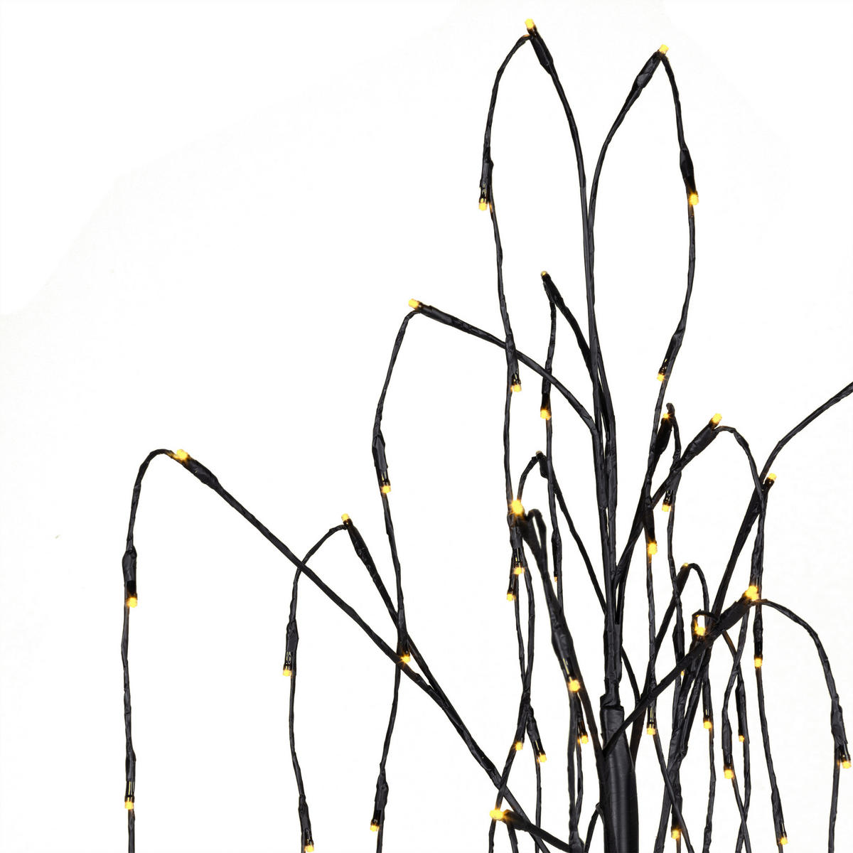 LED-Baum schwarz LED-Baum_Weide - schwarz