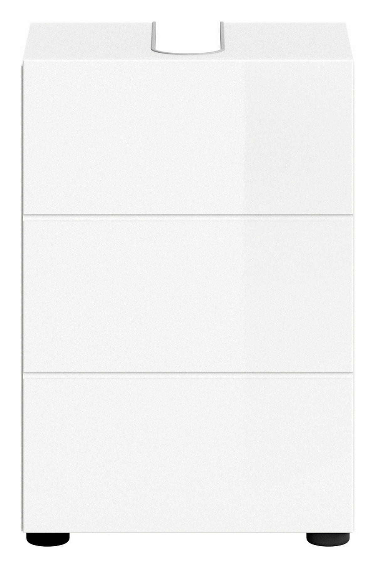 Waschbeckenunterschrank Vira weiß B/H/T: ca. 38x56x34 cm Vira - weiß (38,00/56,00/34,00cm)