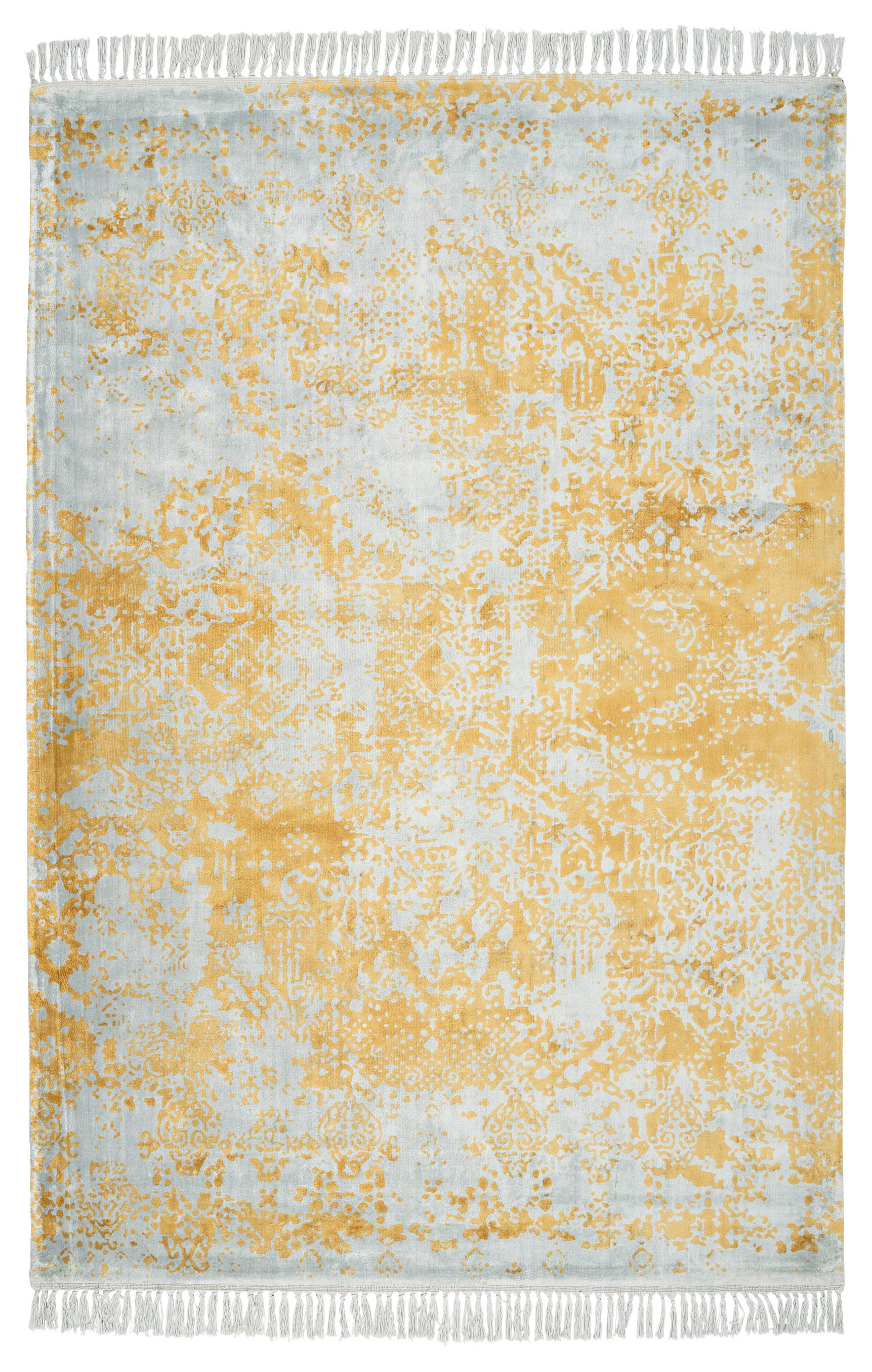 360Living Teppich Dolce Vita gold B/L: ca. 80x150 cm Dolce Vita - gold/grau (80,00/150,00cm) - 360Living