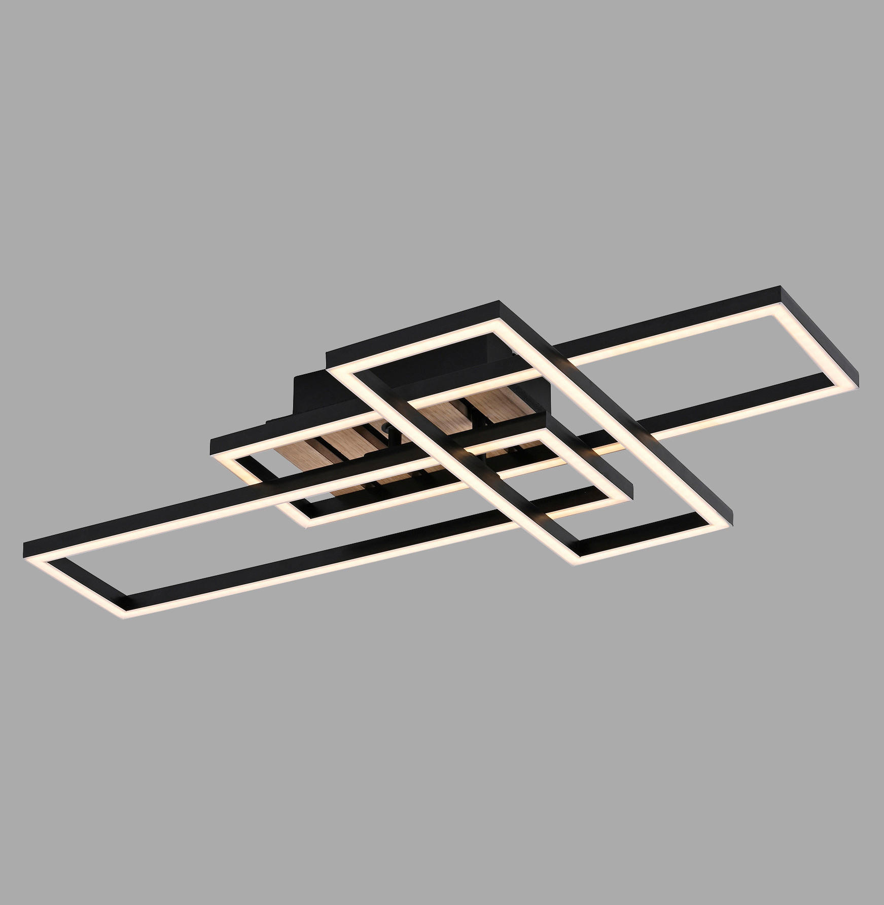 Just Light LED-Deckenleuchte B/H/L: ca. 35x11,5x65 cm LED-Deckenleuchte_Akustika - (65,00/35,00/11,50cm) - Just Light