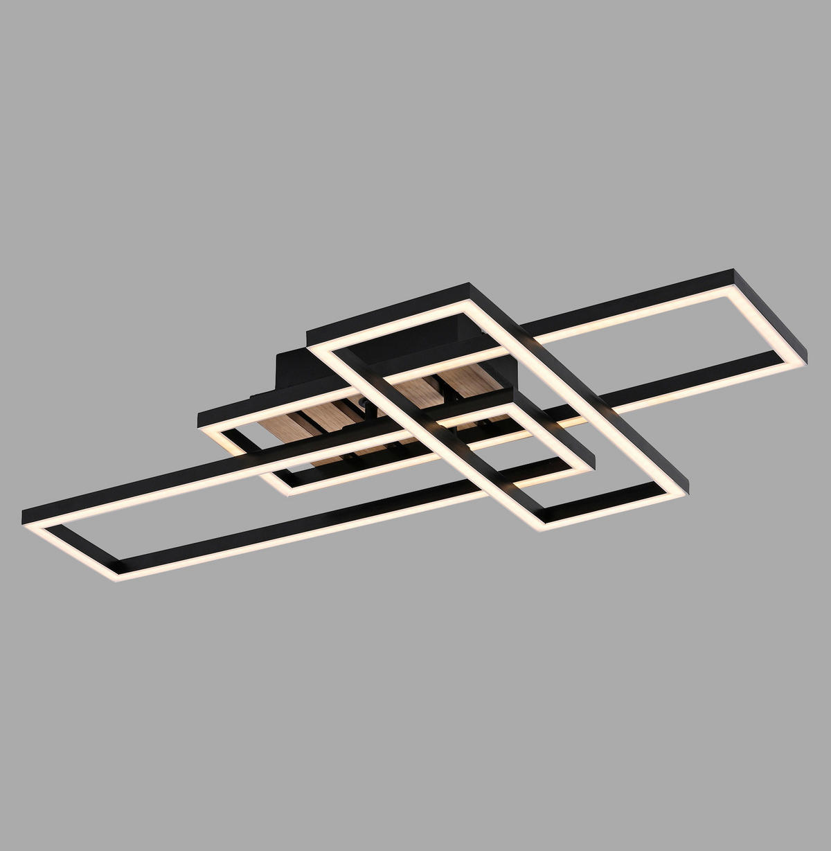 Just Light LED-Deckenleuchte B/H/L: ca. 35x11,5x65 cm LED-Deckenleuchte_Akustika - (65,00/35,00/11,50cm) - Just Light