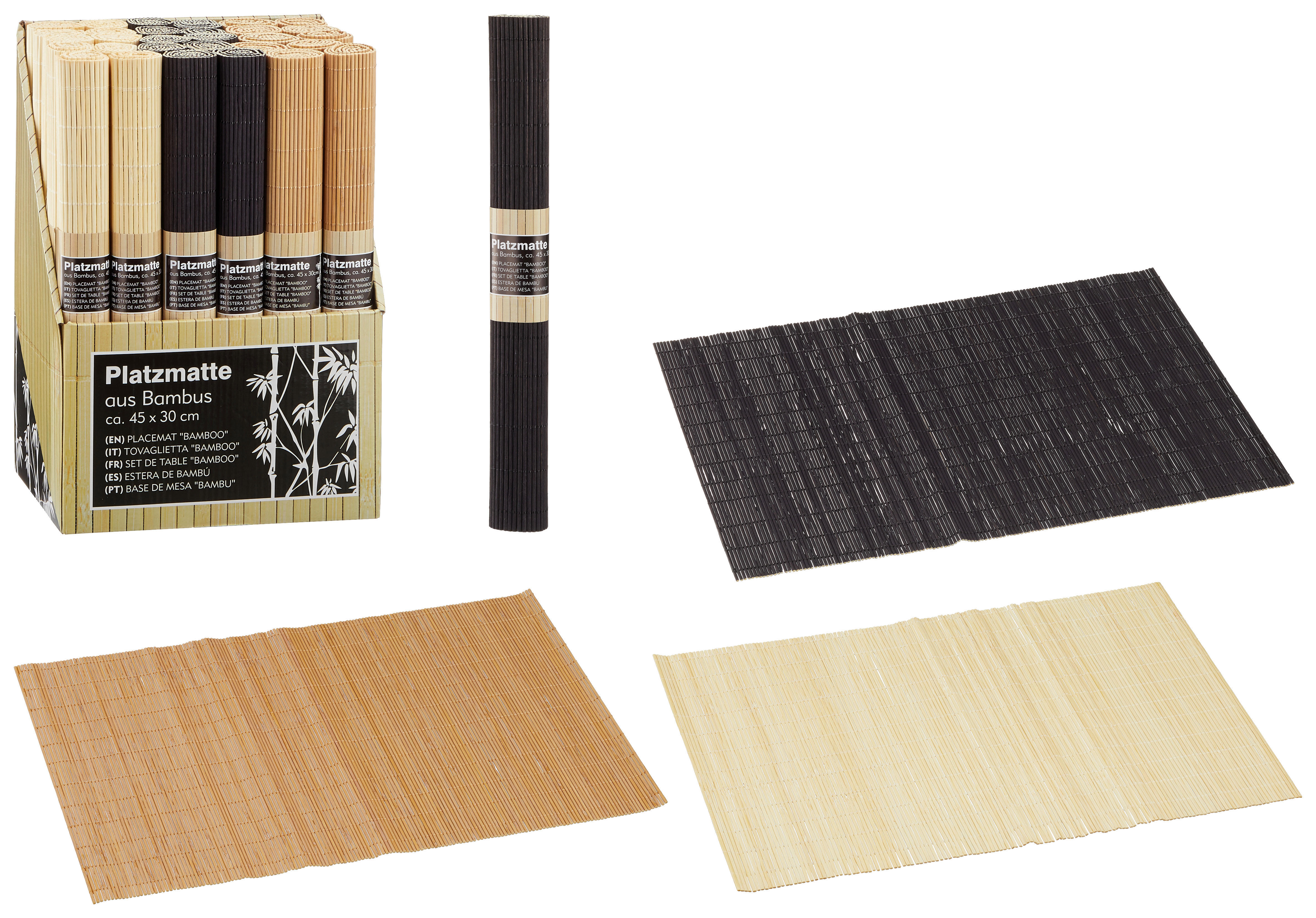 cepewa Platzmatte beige Bambus Platzmatte Bambus - beige/natur - cepewa