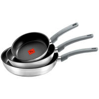 Monix Pfannenset Elite silber Edelstahl 3 tlg. Elite - silber - Monix