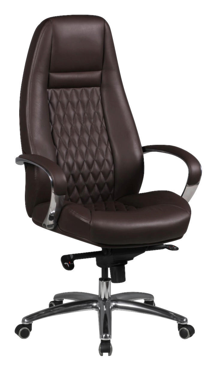 Drehstuhl braun Bürostuhl AUSTIN - braun (68,00/130,00/70,00cm) - Amstyle