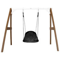 AXI Nestschaukel Roxy braun B/H/L: ca. 254x207x160 cm Roxy - braun/weiß (160,00/254,00/207,00cm) - AXI