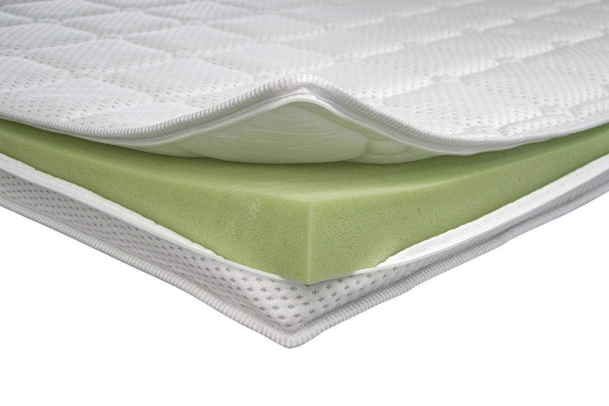 Viskotopper Premium weiß Liegefläche B/L: ca. 180x200 cm Premium - weiß (180,00/8,00/200,00cm)