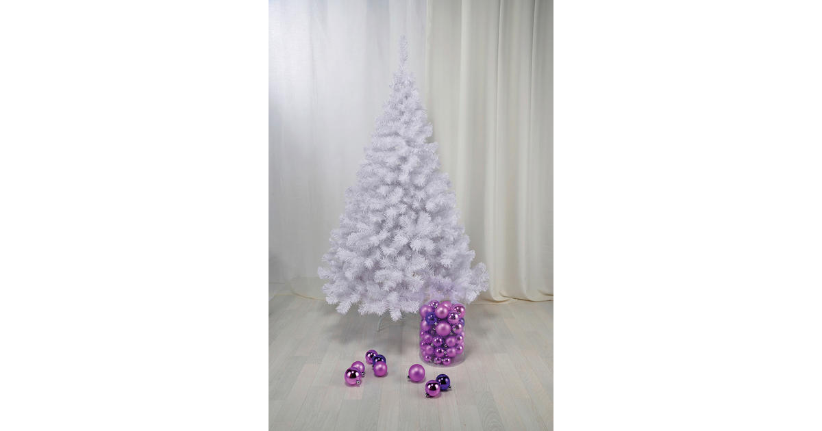 HI Weihnachtsbaum weiß Kunststoff H ca. 150 cm online bei POCO kaufen