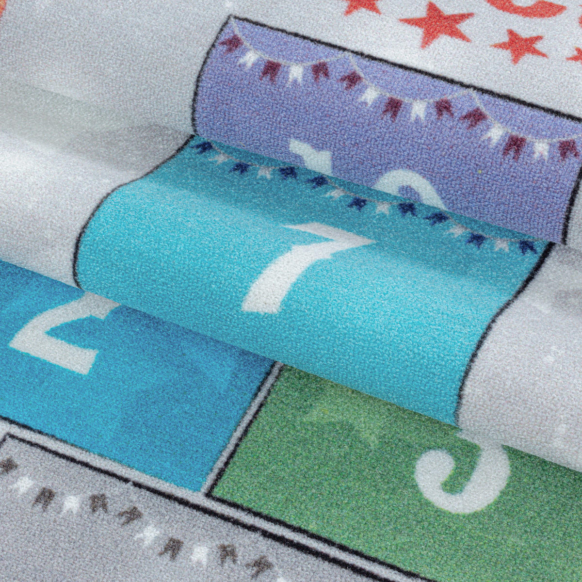 Ayyildiz Teppich PLAY grau B/L: ca. 80x120 cm PLAY - grau (80,00/120,00cm) - Ayyildiz