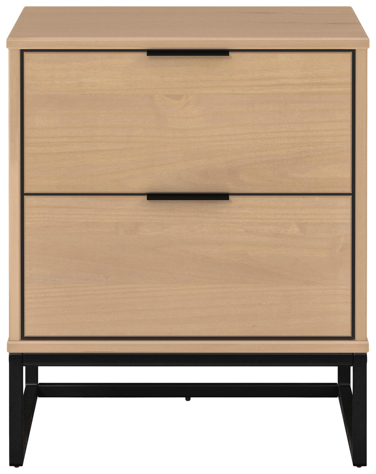 Kommode Luna 2S Oak B/H/L: ca. 45x58,6x50 cm Luna 2S - Oak (50,00/45,00/58,60cm) - Inter Link
