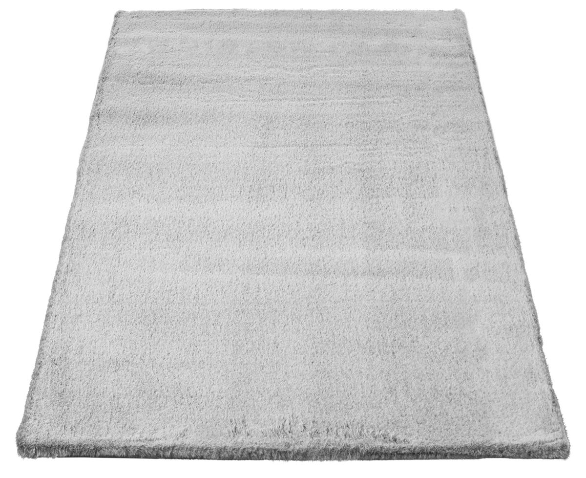 Fellimitat Maya silberweiß B/L: ca. 160x230 cm Maya - silberweiß (160,00/230,00cm)