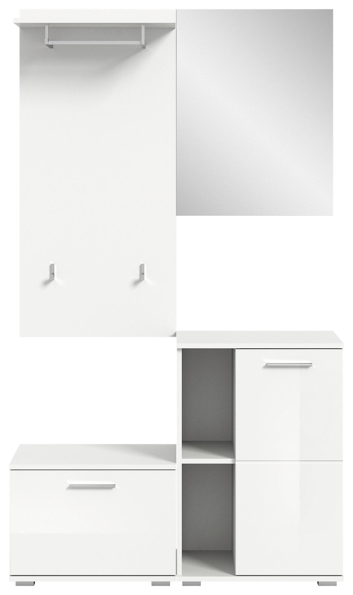 Garderobe PREGO B/H/T: ca. 110x191x37 cm PREGO - (110,00/191,00/37,00cm) - xonox.home