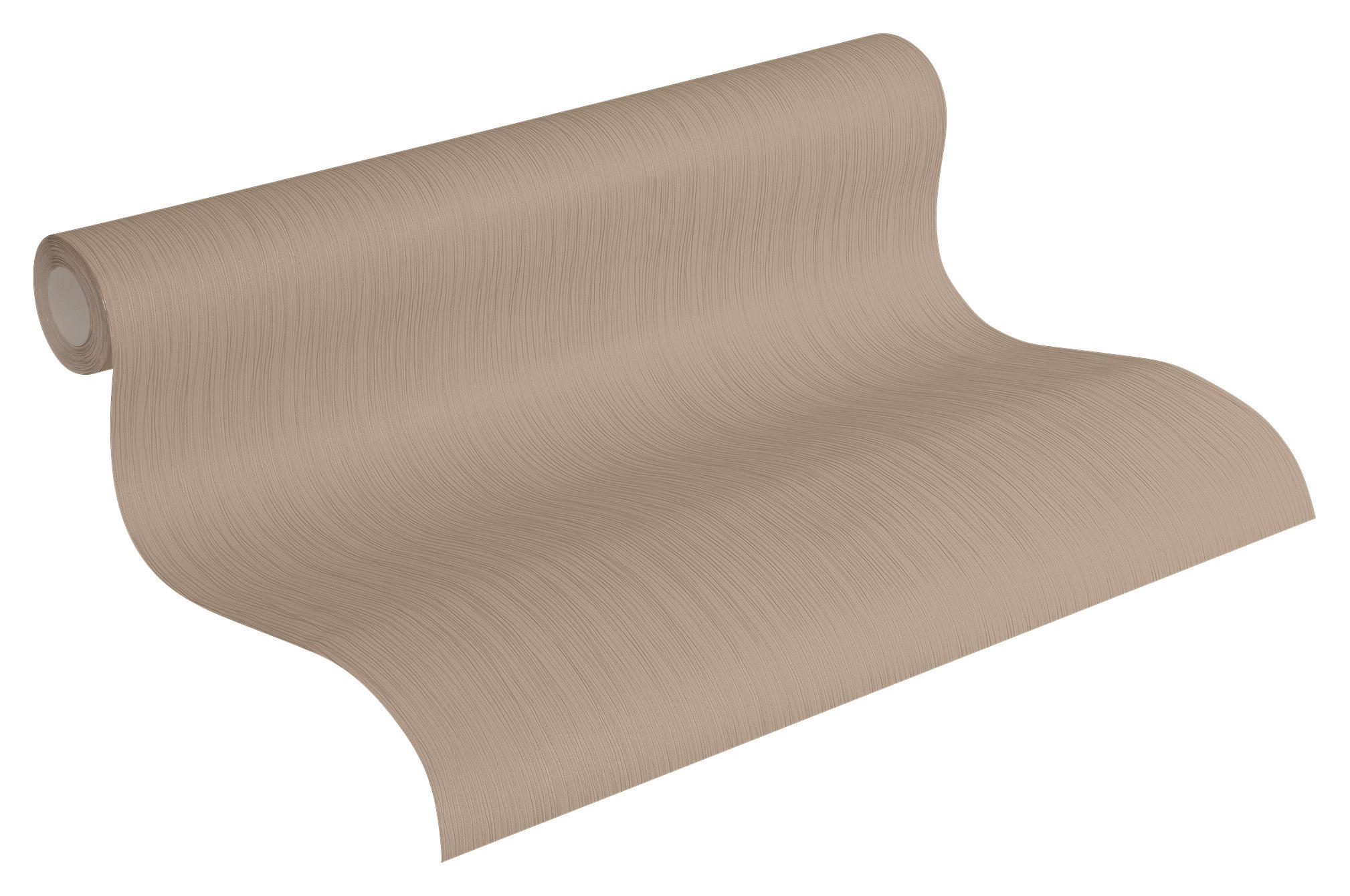 A.S.Creation Vliestapete Attractive Uni braun B/L: ca. 53x1005 cm Attractive - braun (53,00/1005,00cm) - A.S.Creation