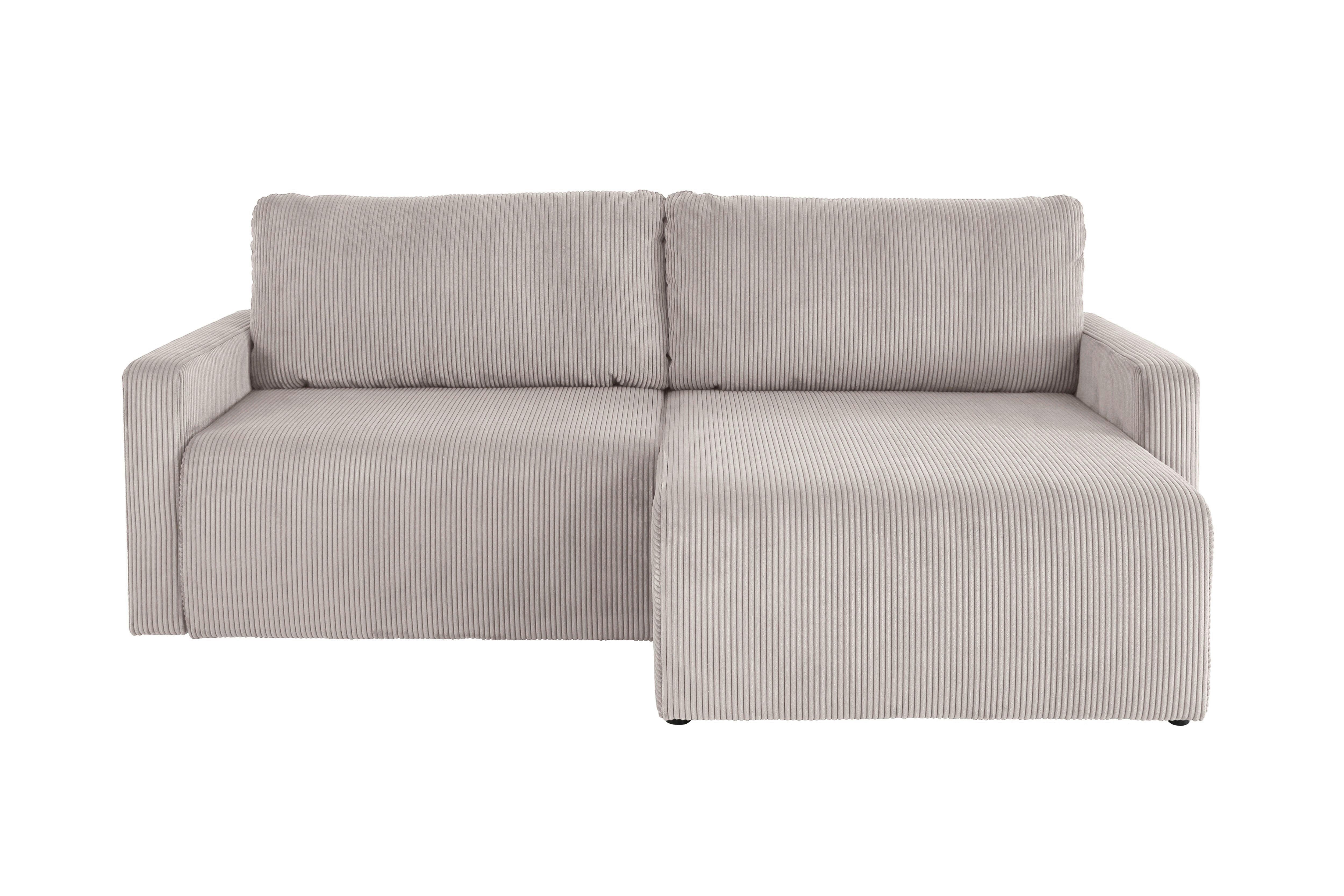 Thumbnail - Ecksofa Dave Microfaser B/H/T: ca. 227x92x146 cm