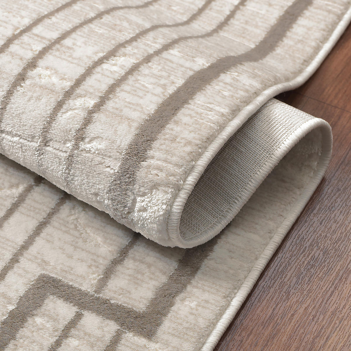 Sanat Teppich Harmony beige B/L: ca. 80x300 cm Harmony - beige (80,00/300,00cm) - Sanat