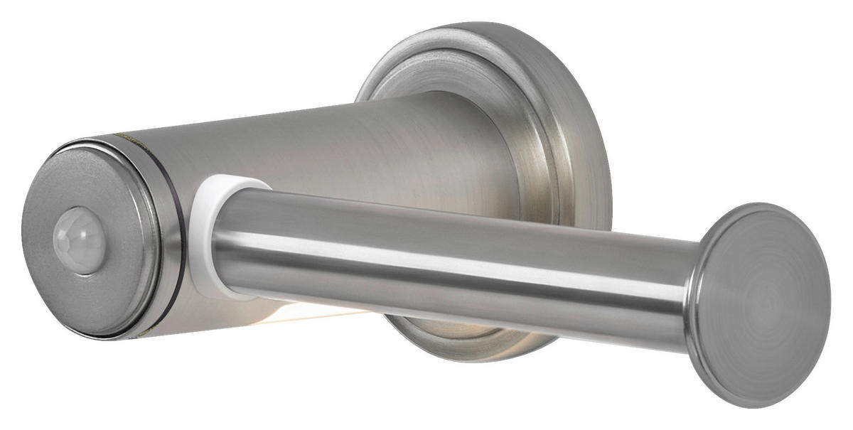 LED-Toilettenpapierhalter silber Kunststoff B/H/L: ca. 6,7x11,1x18 cm LED-Toilettenpapierhalter - silber (18,00/6,70/11,10cm) - Ledvance