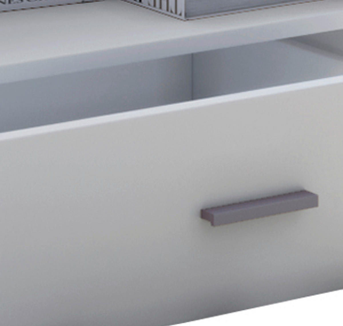 Couchtisch Junata weiß B/H/T: ca. 110x44x52 cm Junata - weiß (110,00/44,00/52,00cm) - VCM Möbel