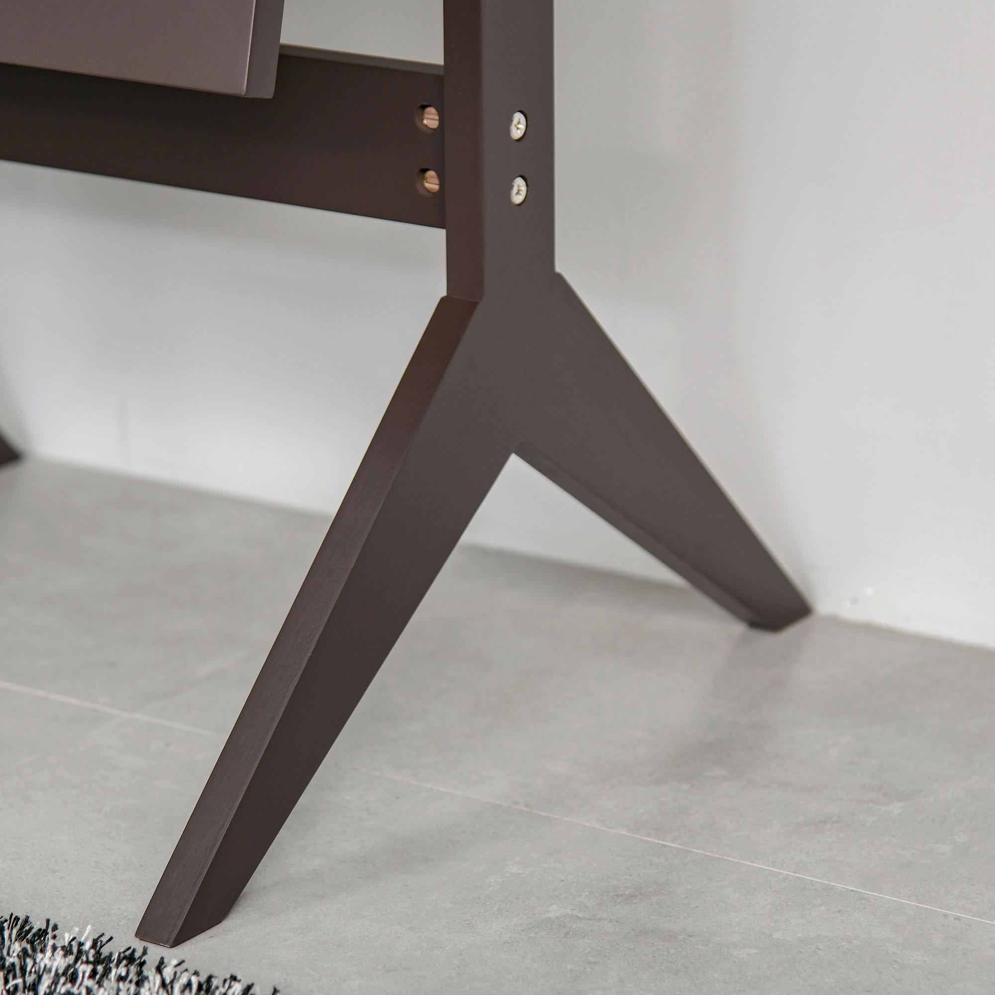 Standspiegel 831-268CF kaffee Optik MDF B/H/T: ca. 47x148x46 cm 831-268CF - kaffee (47,00/148,00/46,00cm) - HOMCOM