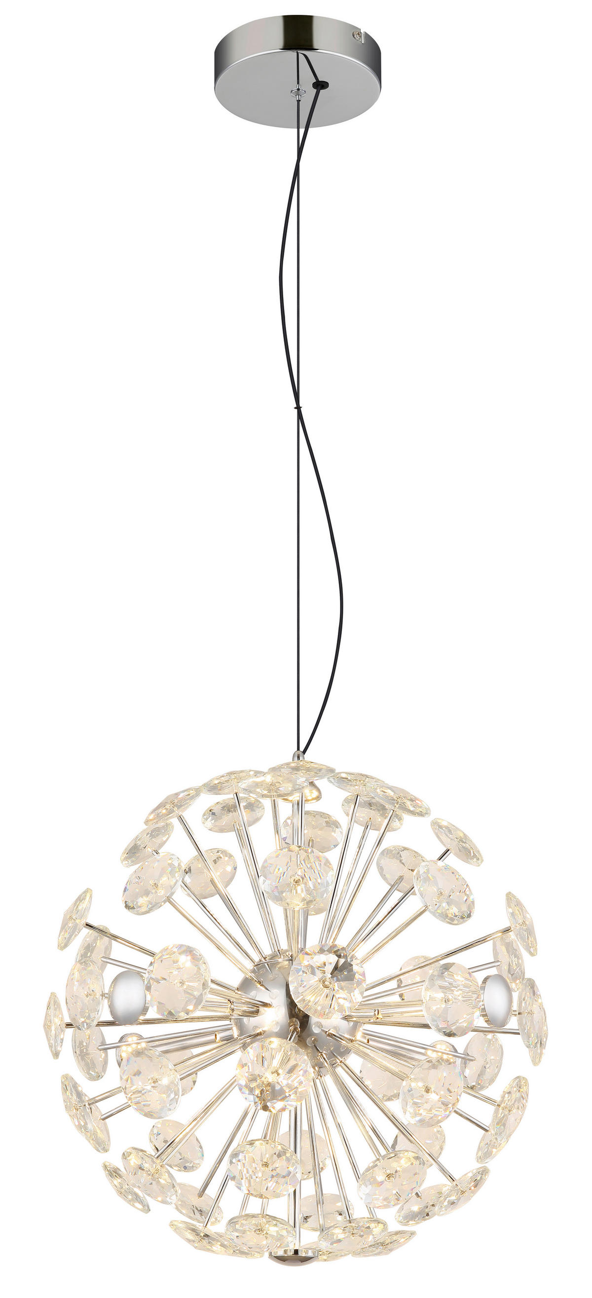 GLOBO Pendelleuchte Metall H/D: ca. 150x45 cm 1.0 Brennstellen Virina - (45,00/150,00cm) - GLOBO