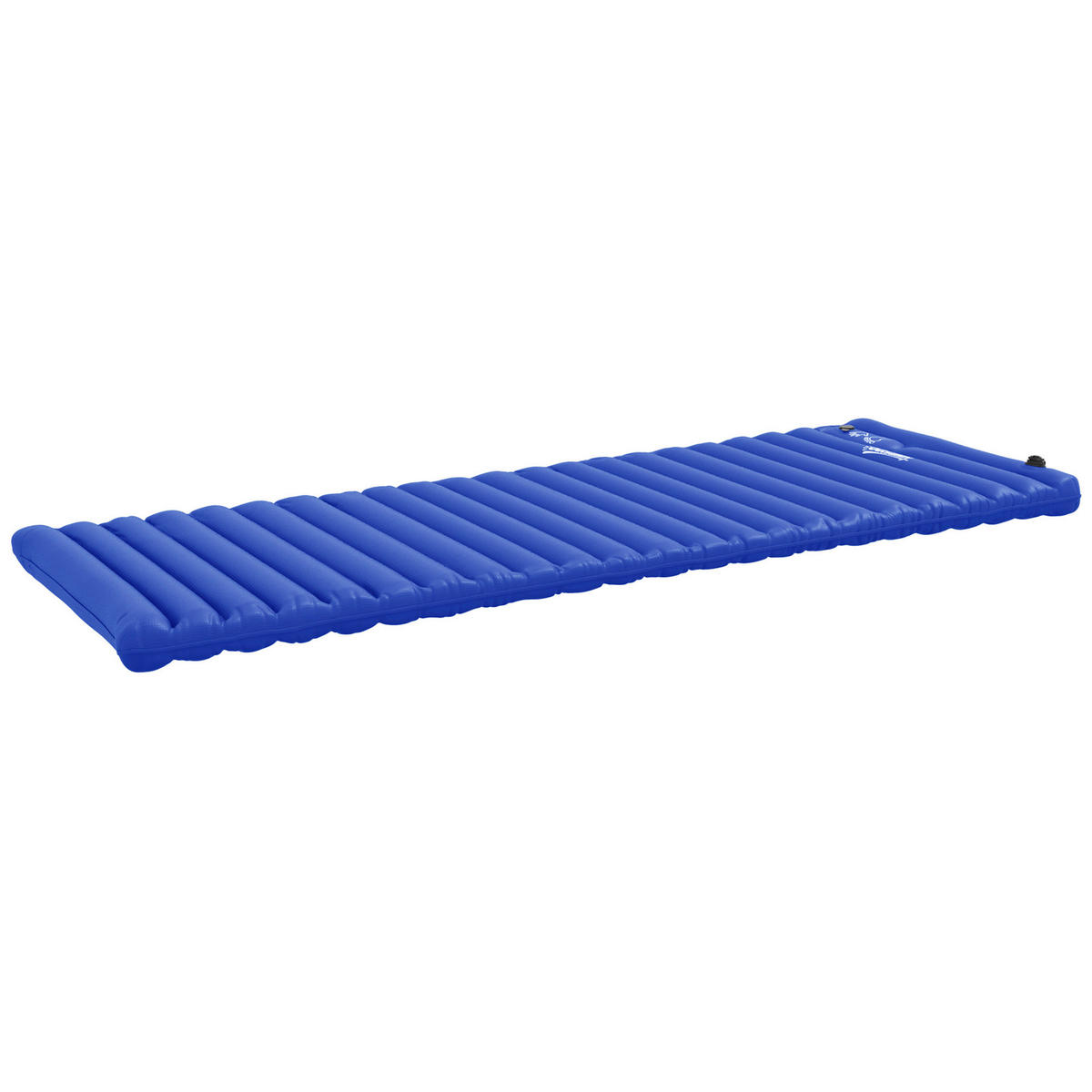 Outsunny Luftmatratze blau Polyester B/H/L: ca. 70x10x195 cm Luftmatratze - blau (195,00/70,00/10,00cm) - Outsunny