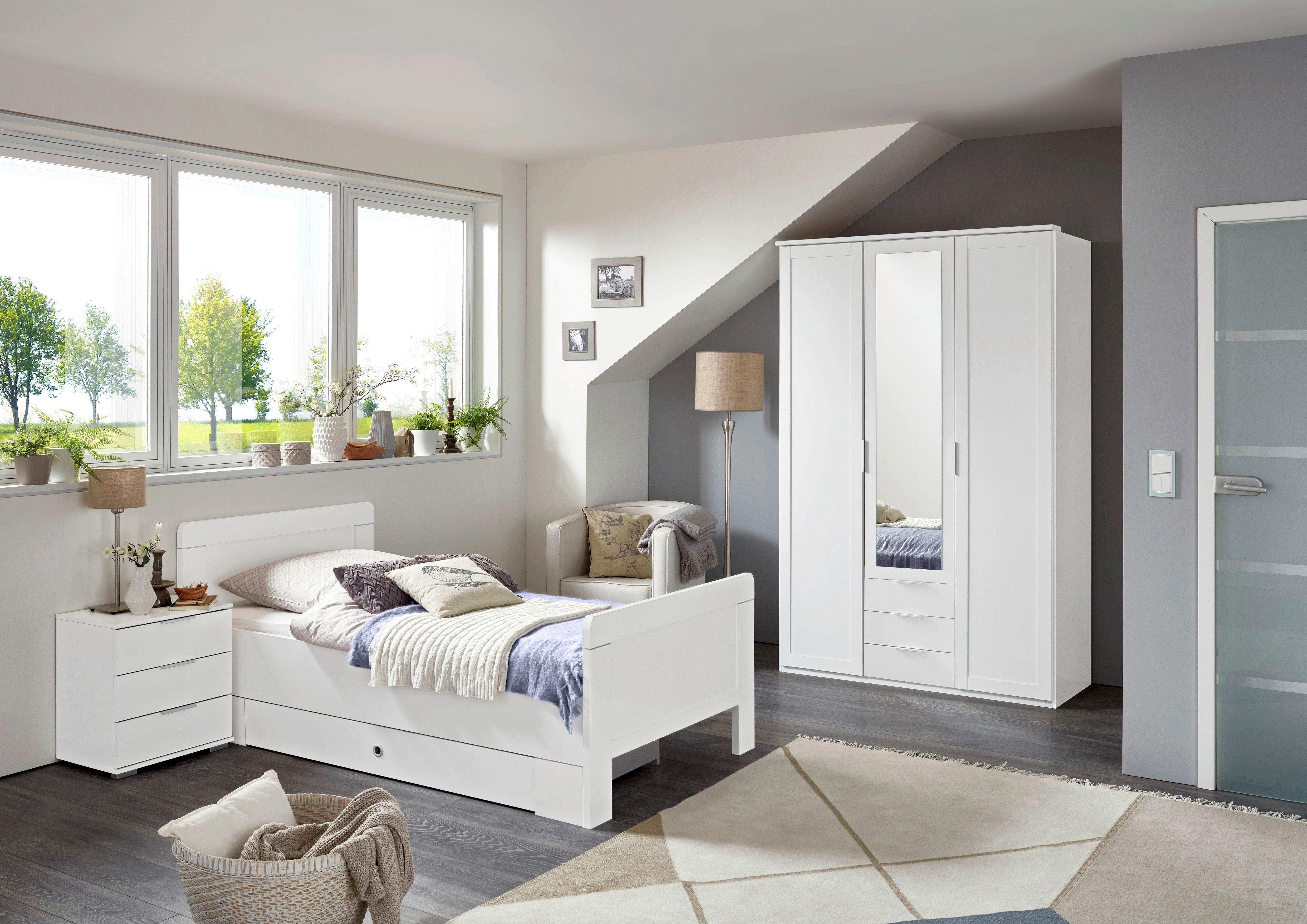 kleiderschrank nadja weiß b/h/t: ca. 135x210x58 cm ▷ online bei