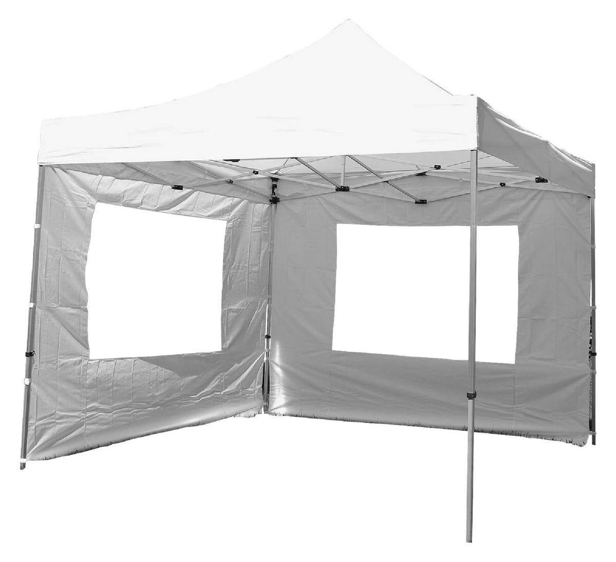 VCM Faltpavillon PROFI weiß Aluminium B/H/L: ca. 300x335x300 cm PROFI - weiß (300,00/300,00/335,00cm) - VCM