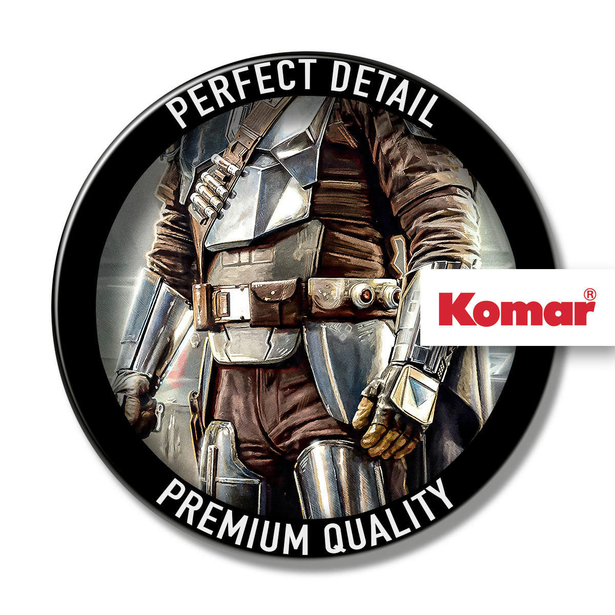 Komar Fototapete Mandalorian Fight Posture IADX4-023 B/H: ca. 200x280 cm Mandalorian Fight Posture IADX4-023 - (200,00/280,00cm) - Komar