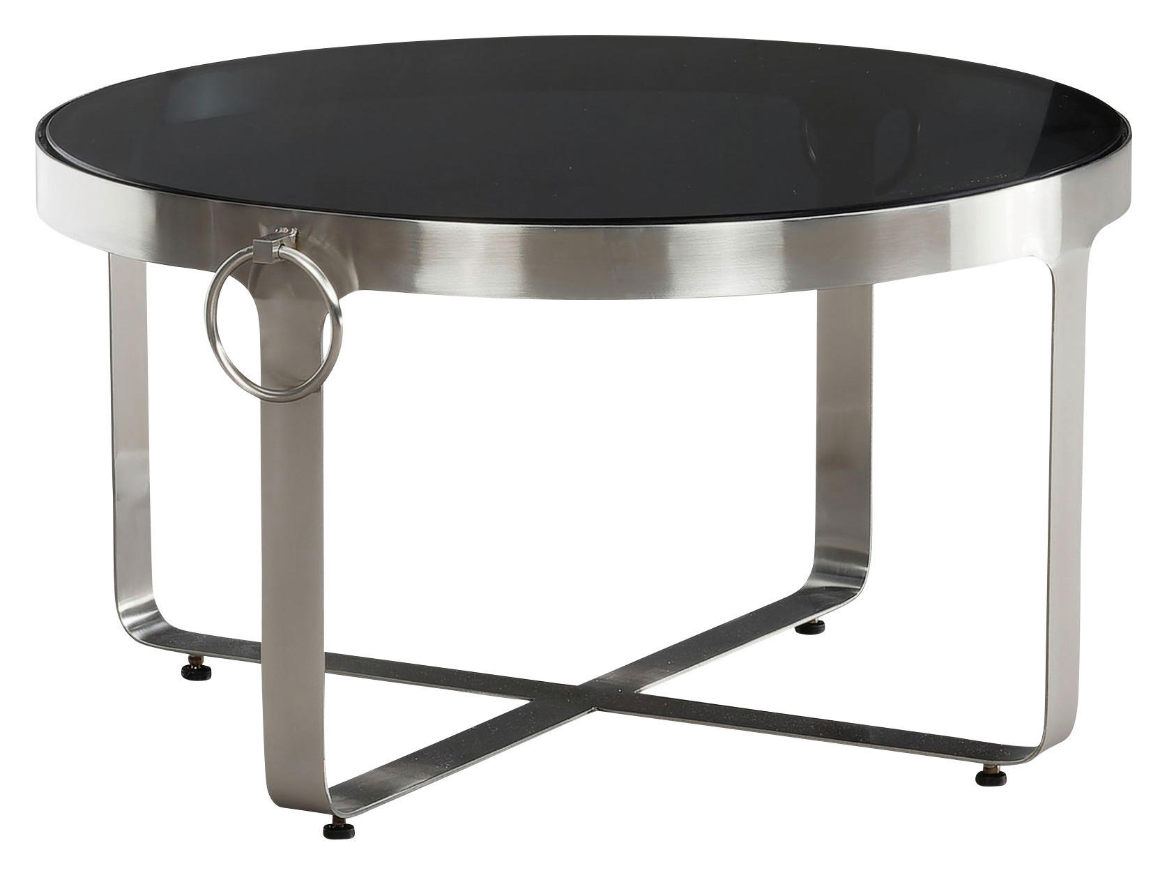 Couchtisch schwarz B/H/T: ca. 60x34x60 cm Couchtisch - schwarz (60,00/34,00/60,00cm) - Wohnling