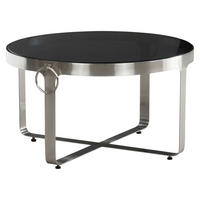 Couchtisch schwarz B/H/T: ca. 60x34x60 cm Couchtisch - schwarz (60,00/34,00/60,00cm) - Wohnling