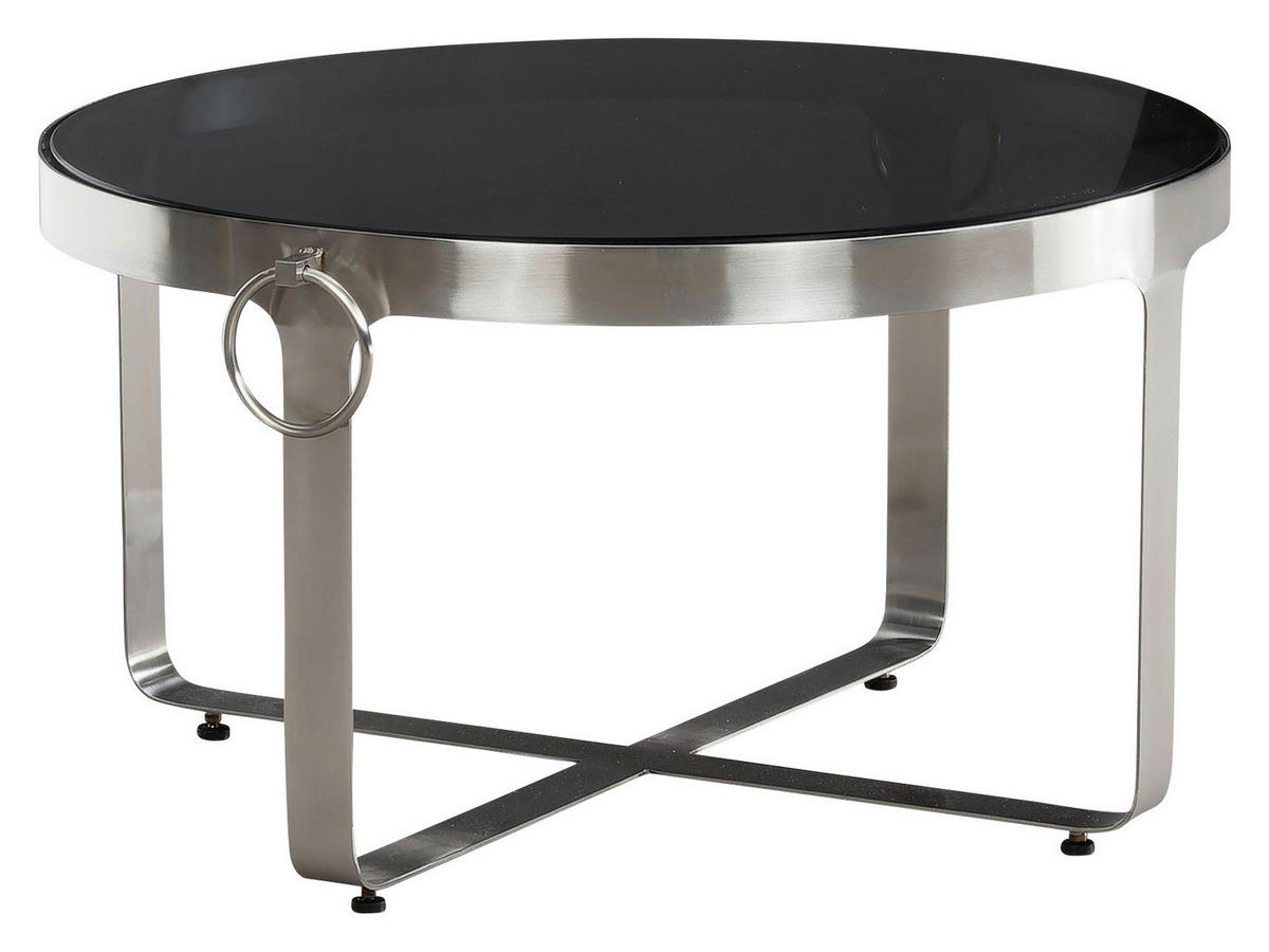 Couchtisch schwarz B/H/T: ca. 60x34x60 cm Couchtisch - schwarz (60,00/34,00/60,00cm) - Wohnling