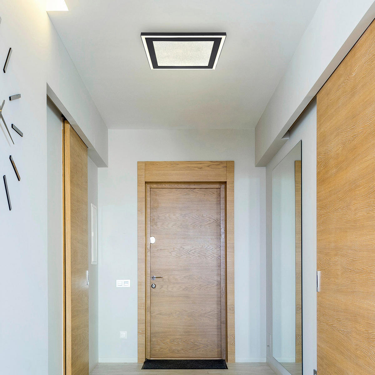 Deckenleuchte Davies 48903 B/H/L: ca. 33x4x33 cm LED-Deckenleuchte_Davies - (33,00/33,00/4,00cm)