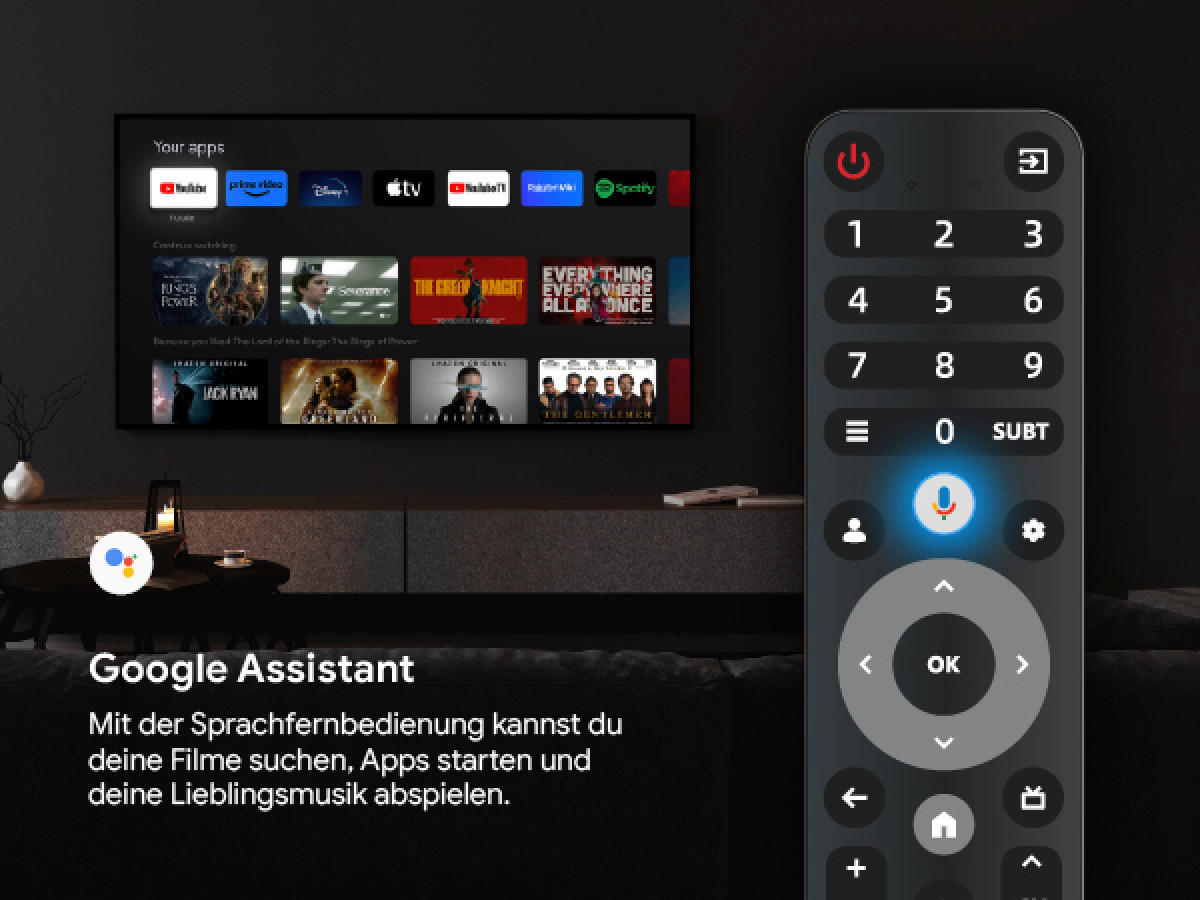 Dyon LED-Smart-TV iGoo-TV 40F 40 Zoll Diagonale ca. 100 cm LED-Smart-TV_iGoo-TV_40F - (90,00/8,70/51,10cm) - Dyon