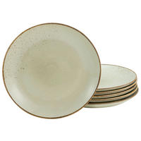 CreaTable Dessertteller NATURE COLLECTION sand Steinzeug D: ca. 21 cm NATURE COLLECTION - sand (21,00cm) - CreaTable