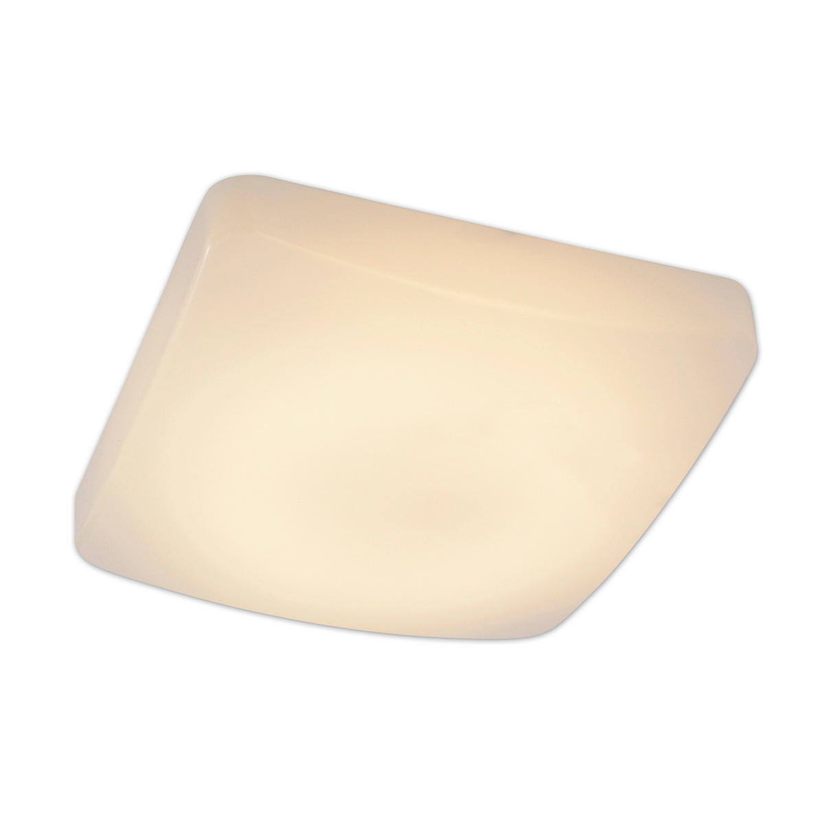 Näve Leuchten LED-Deckenleuchte weiß Metall Kunststoff B/H/T: ca. 27x27x8 cm LED-Deckenleuchte - weiß (27,00/27,00/8,00cm) - Näve Leuchten