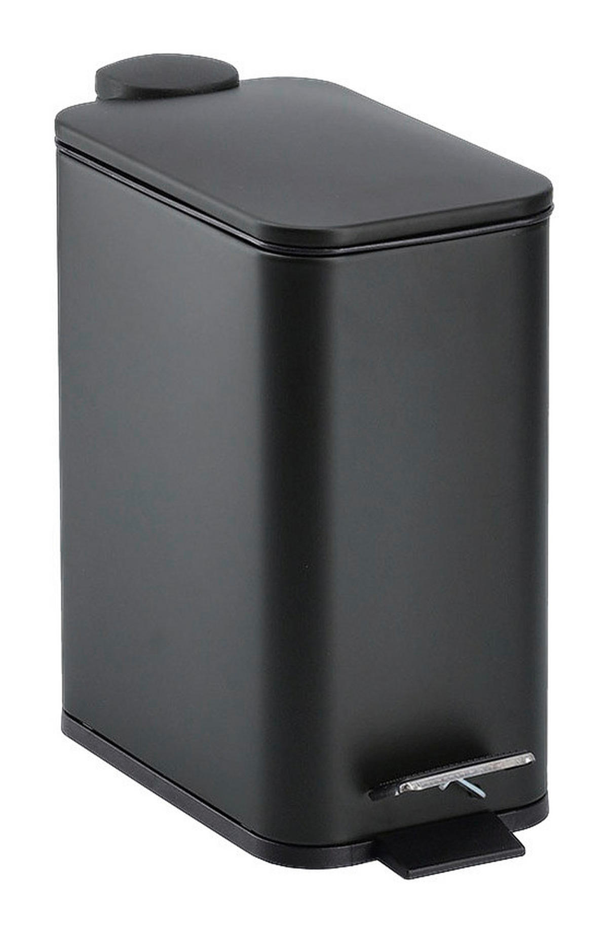 Zeller Treteimer schwarz B/H/L: ca. 14x29x28,7 cm Treteimer 5L - schwarz (28,70/14,00/29,00cm) - Zeller