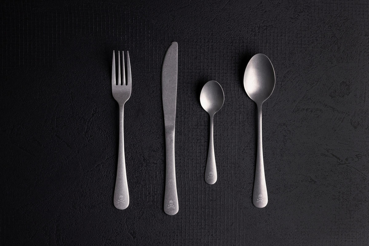SCALPERS HOME Besteckset 365 silber Edelstahl 16 tlg. 365 - silber - SCALPERS HOME