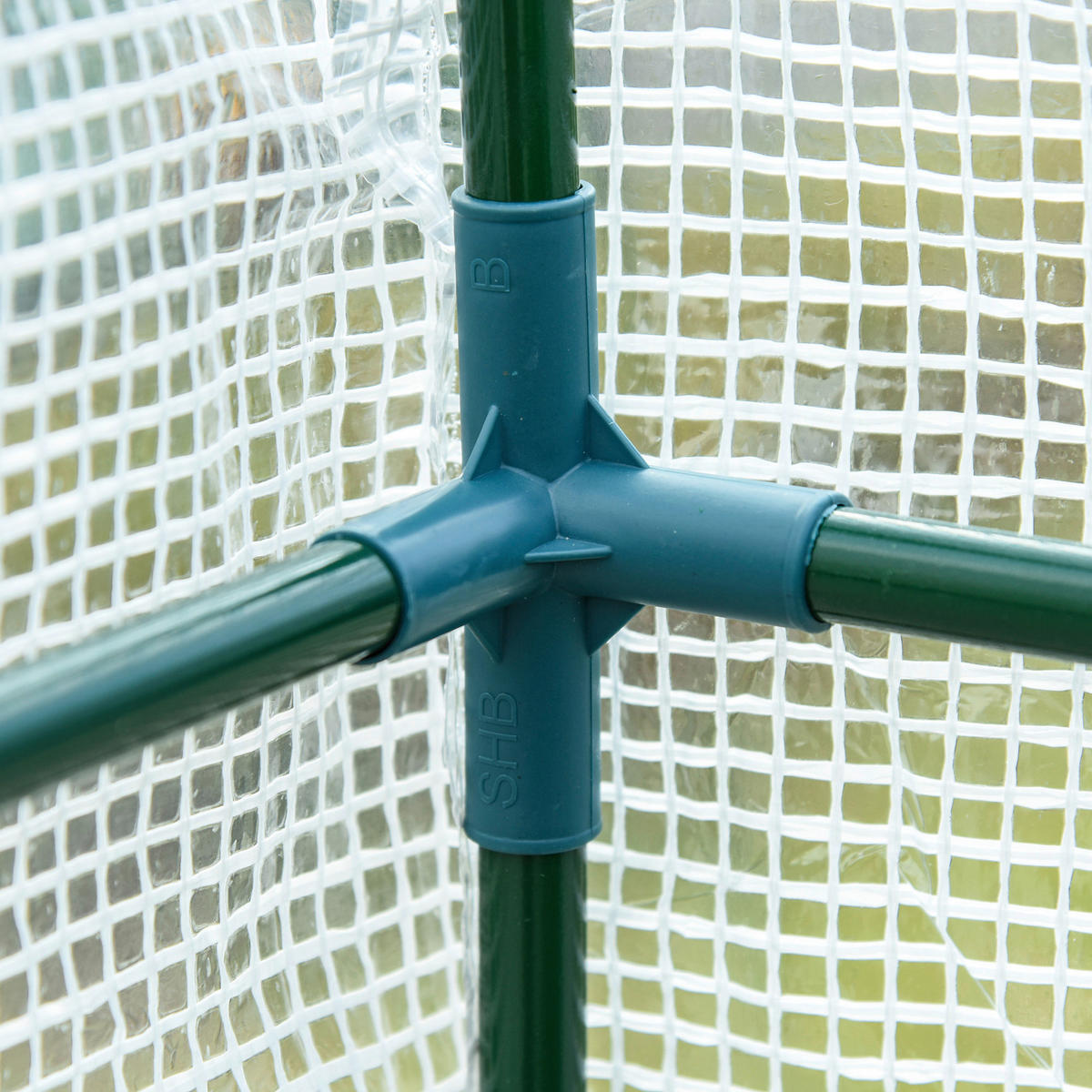 Outsunny Gewächshaus B/H/L: ca. 100x215x200 cm Gewächshaus - weiß (200,00/100,00/215,00cm) - Outsunny