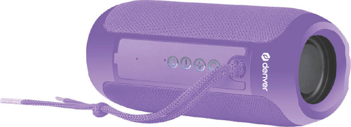 Denver Bluetooth-LautsprecherBTS-110PUNR BTS-110PUNR violett BTS-110PUNR - violett - Denver