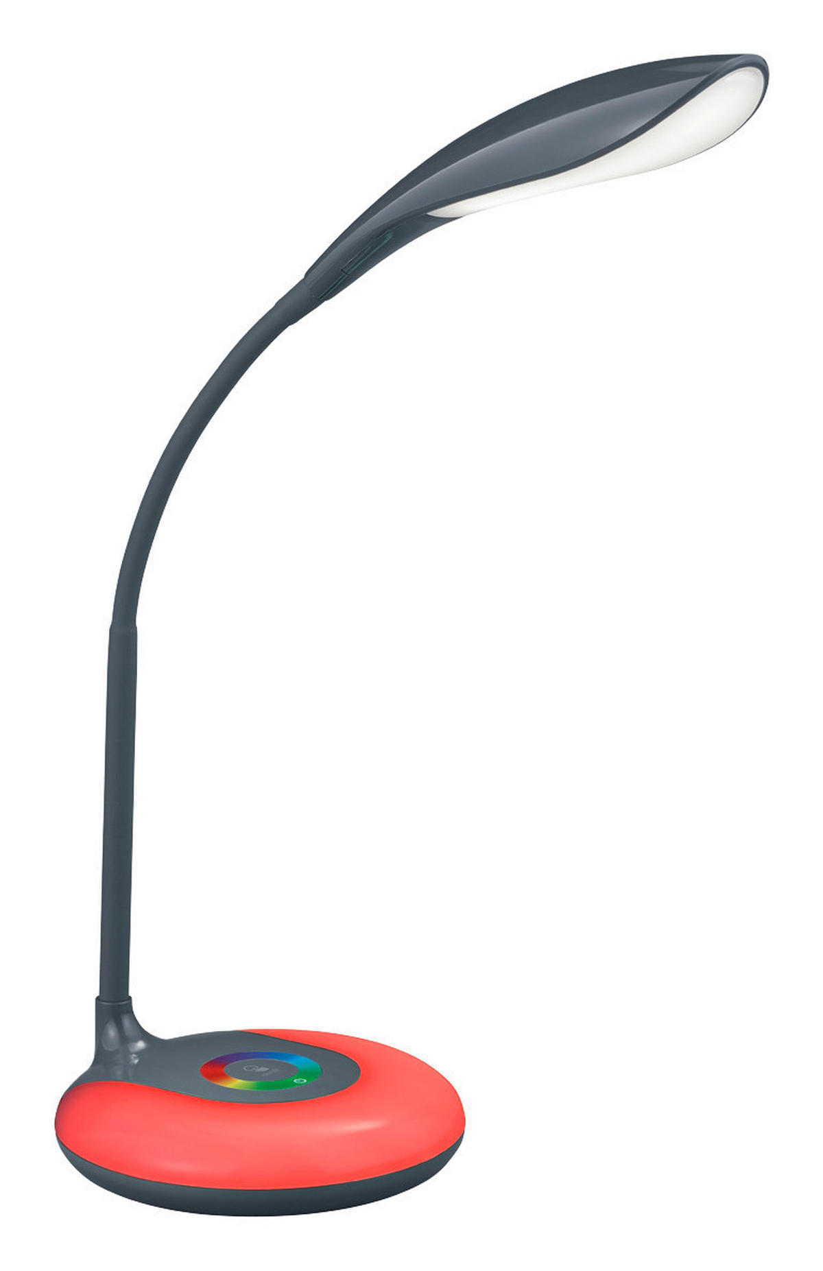 Reality Tischleuchte R52781242 grau Kunststoff B/H: ca. 12x34 cm Krait - grau (12,00/34,00cm) - Reality
