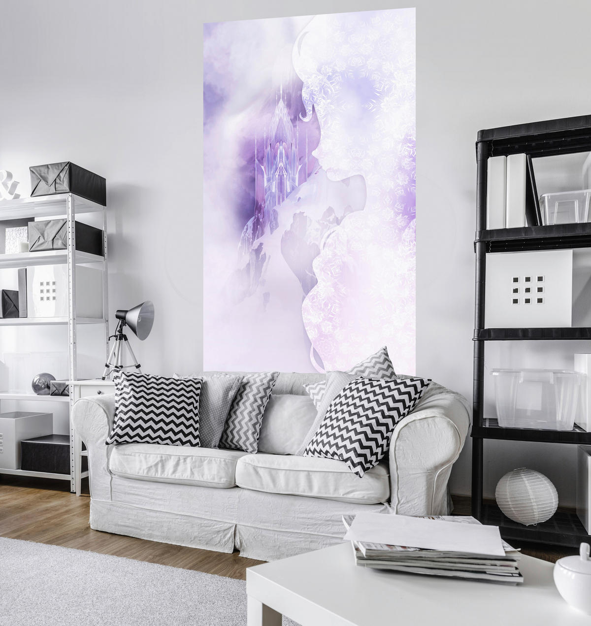 Komar Fototapete Frozen Winter Mist B/L: ca. 120x200 cm Frozen Winter Mist - (120,00/200,00cm) - Komar