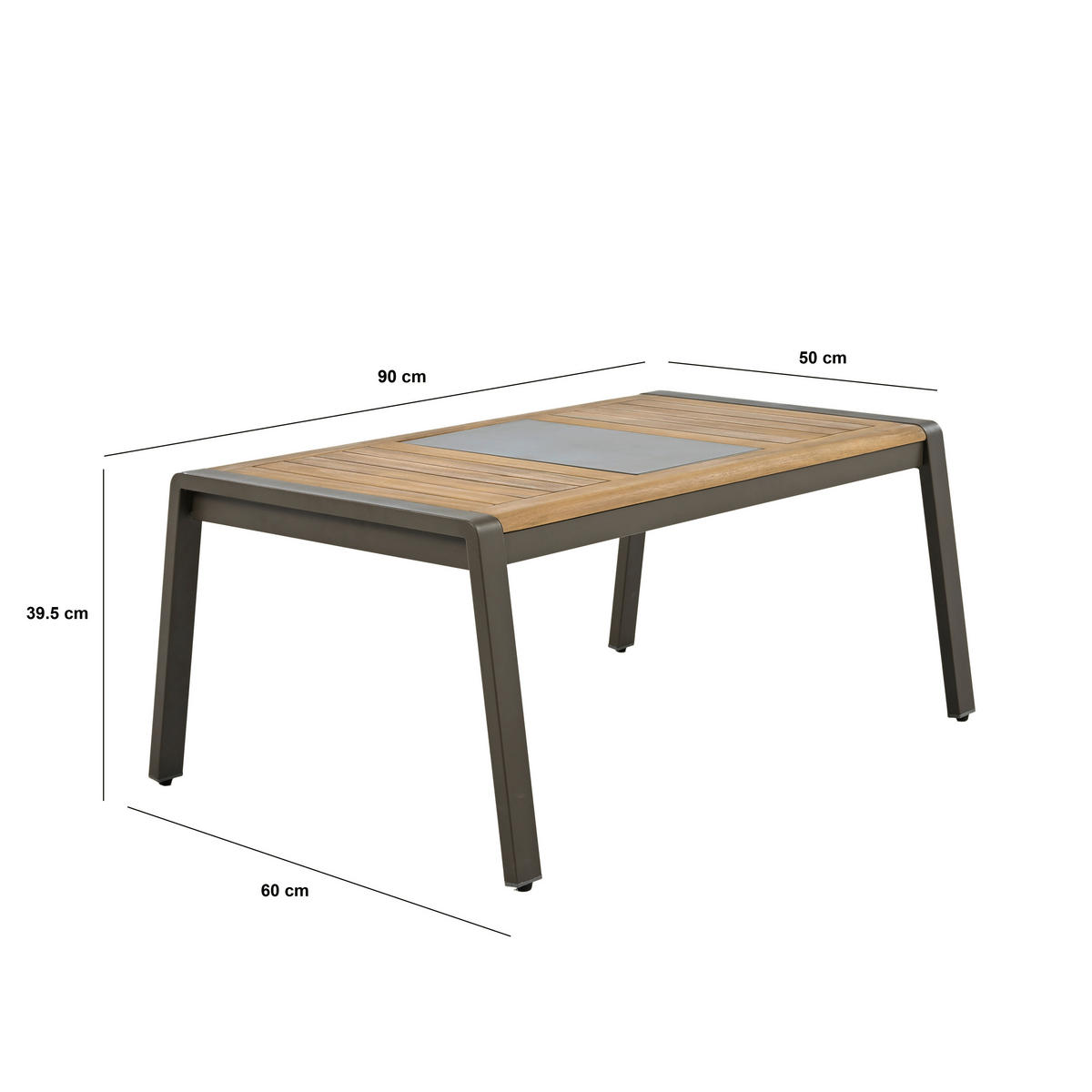 POCOline Gartensitzgruppe Grasse taupe Stahl Grasse - beige/taupe - POCOline