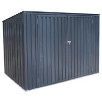Westmann Mülltonnenbox 7x3 dunkelgrau B/H/L: ca. 235x131x100 cm 7x3 - dunkelgrau (100,00/235,00/131,00cm) - Westmann