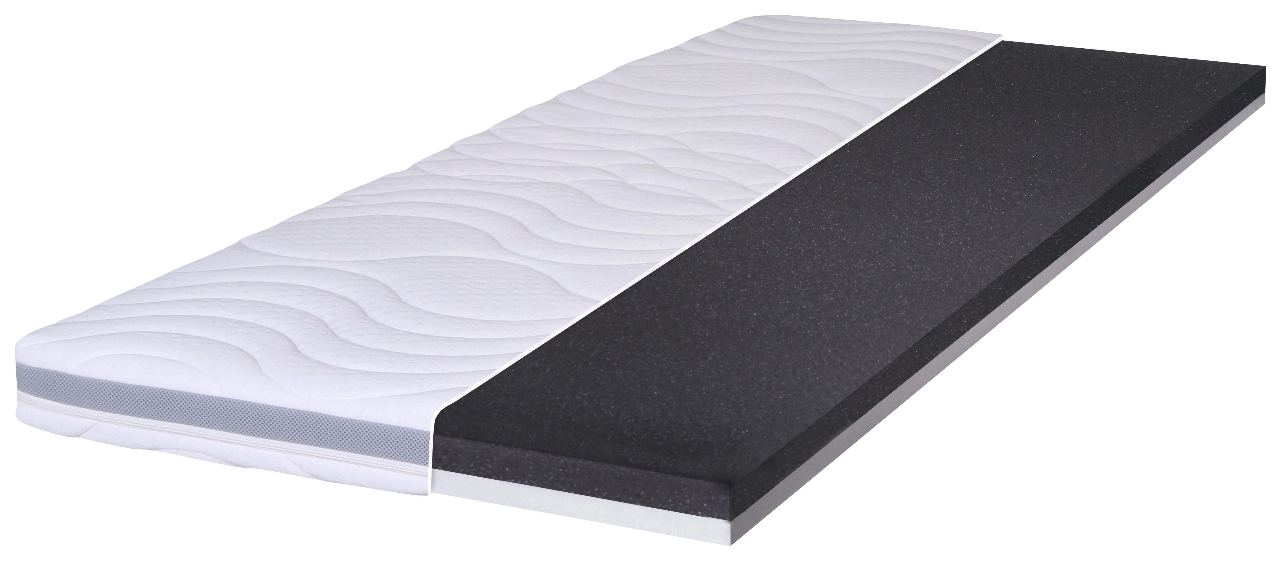 Viskotopper Voyager weiß Liegefläche B/L: ca. 180x200 cm Voyager - weiß (180,00/10,00/200,00cm)
