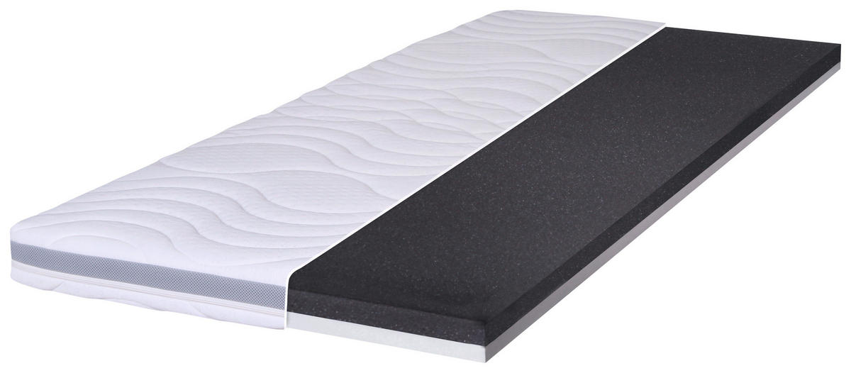 Viskotopper Voyager weiß Liegefläche B/L: ca. 140x200 cm Voyager - weiß (140,00/10,00/200,00cm)