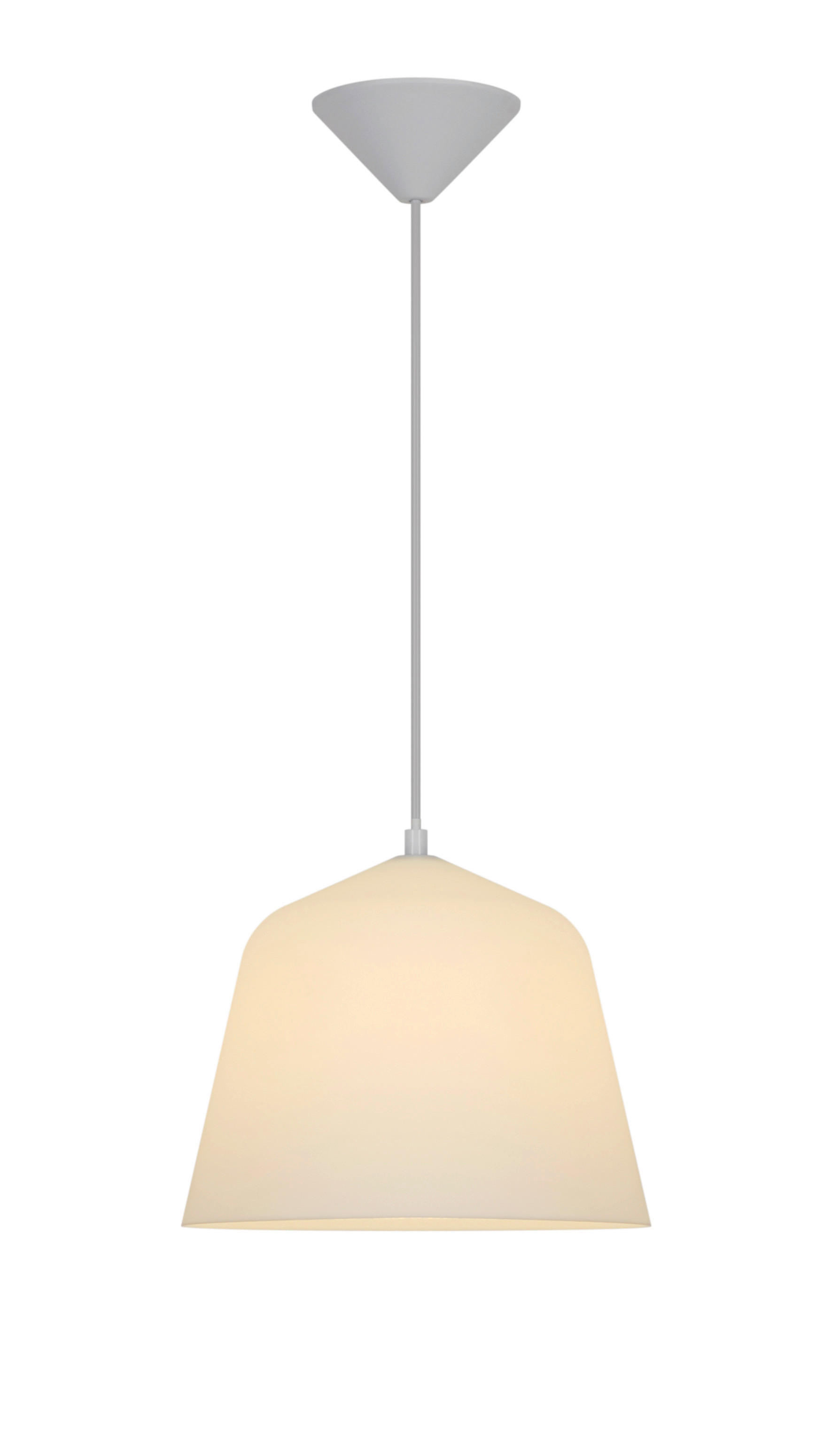 Thumbnail - Pendelleuchte weiß B/H: ca. 25x120 cm E27 1 Brennstellen