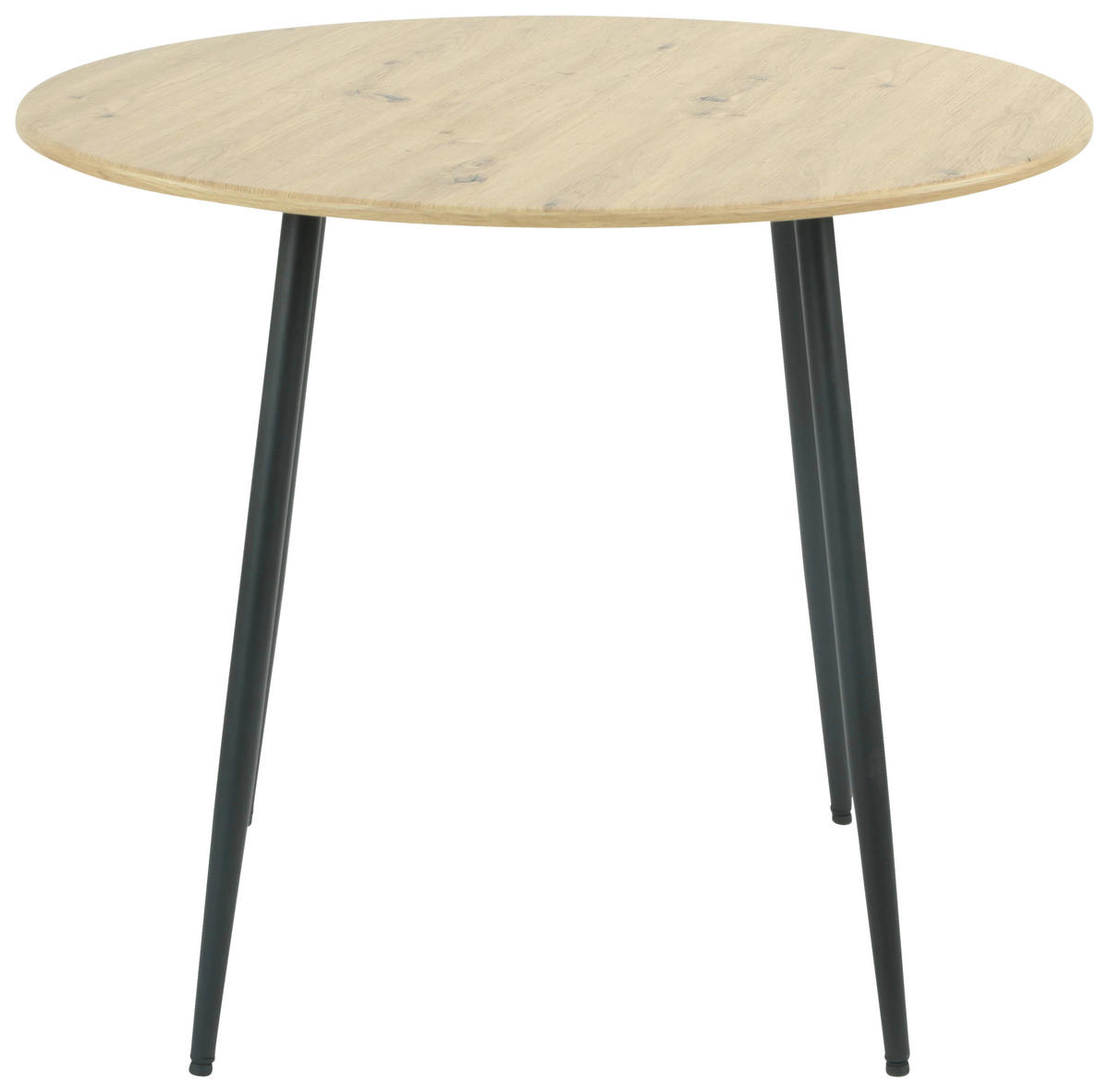 Esstisch Hagen Eiche schwarz B/H: ca. 90x76 cm Hagen - Eiche/schwarz (90,00/76,00cm) - Hela