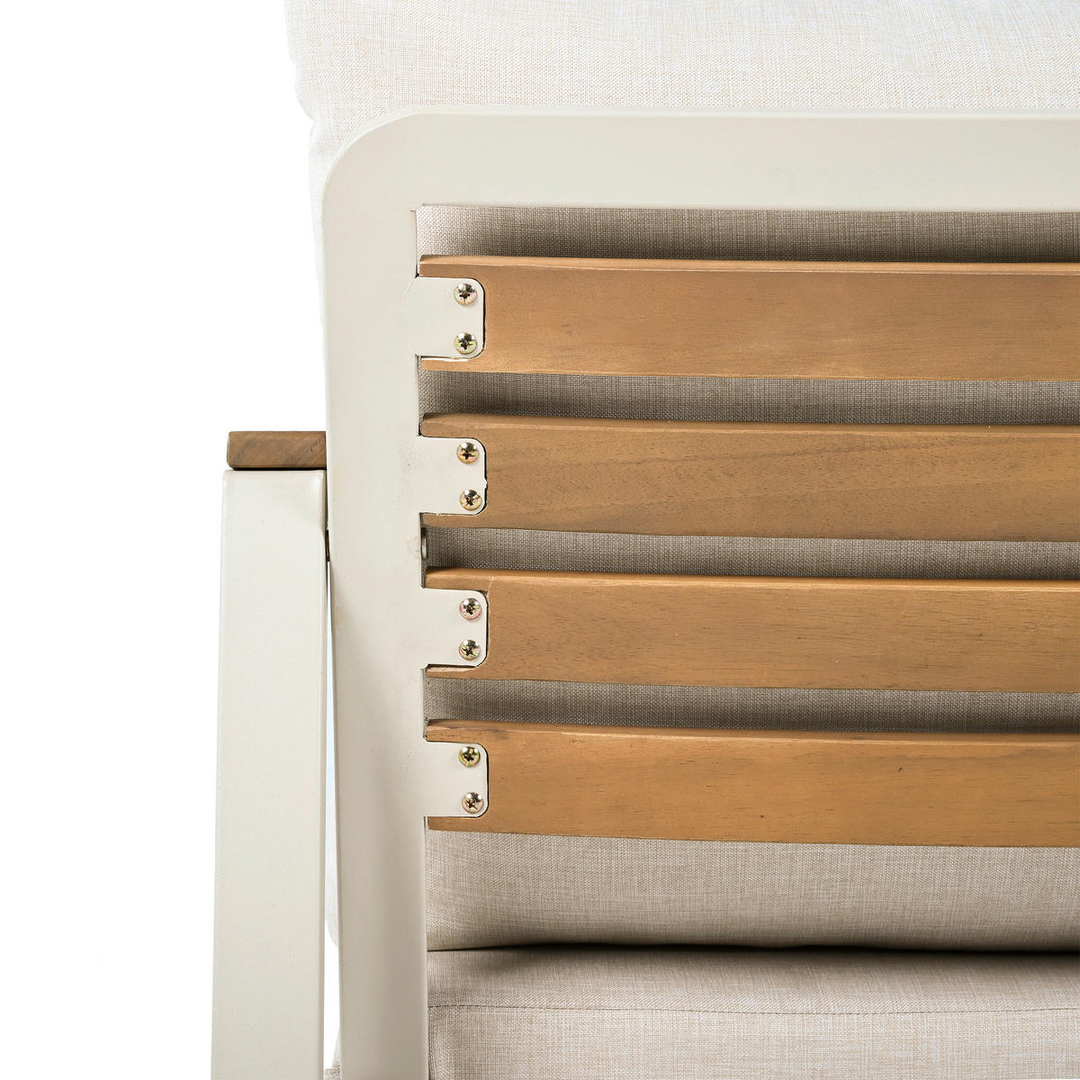 POCOline Gartensitzgruppe Avignon creme Stahl Avignon - beige/creme - POCOline