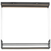 Just Light LED-Pendelleuchte schwarz B/H/L: ca. 17,1x120x103,6 cm LED-Pendelleuchte_Sontura - schwarz (103,60/17,10/120,00cm) - Just Light