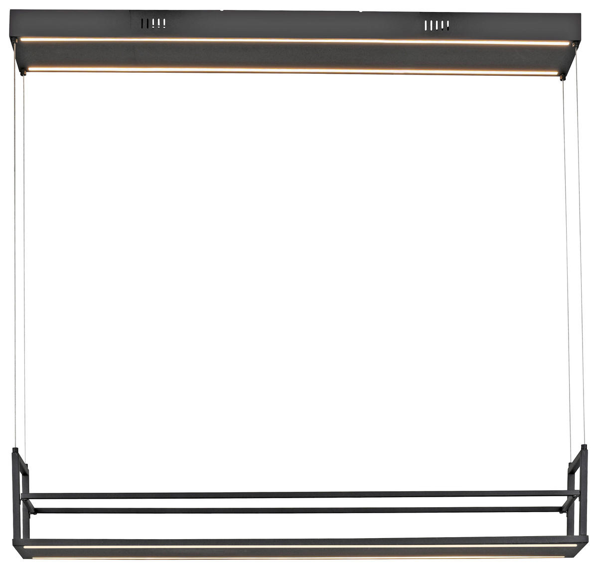 Just Light LED-Pendelleuchte schwarz B/H/L: ca. 17,1x120x103,6 cm LED-Pendelleuchte_Sontura - schwarz (103,60/17,10/120,00cm) - Just Light